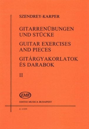 Szendrey-Karper Lszl Guitar Exercises and Pieces  Guitar