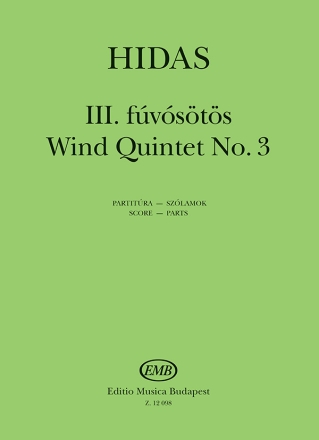 Hidas Frigyes Wind Quintet No. 3  Wind Quintets