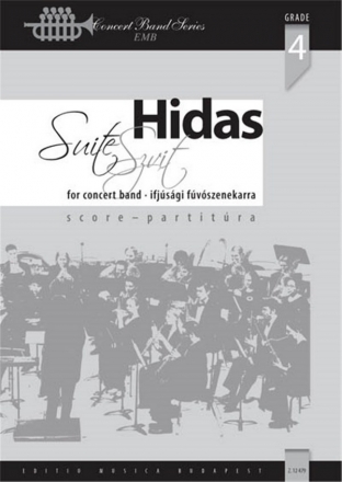 Hidas Frigyes Suite Wind Band (Partitur)