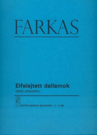 Farkas Ferenc Elfelejtett dallamok  Voice and piano