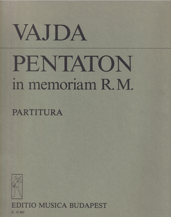 Vajda Jnos Pentaton in memoriam R. M.  Symphonic Works