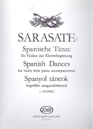 Spanische Tnze fr Violine und Klavier