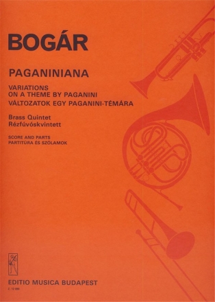 Bogr Istvn Paganiniana for brass quintet Brass Quintet