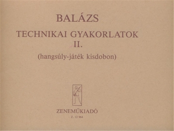 Balzs Oszkr Technical Studies for percussion Percussion (classical)