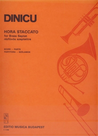 Dinicu, Grigoras Hora Staccato for brass septet Brass Septet