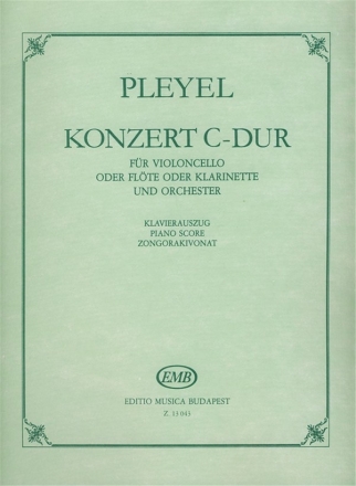 Konzert C-Dur (Ignaz Pleyel) Violoncello and Piano