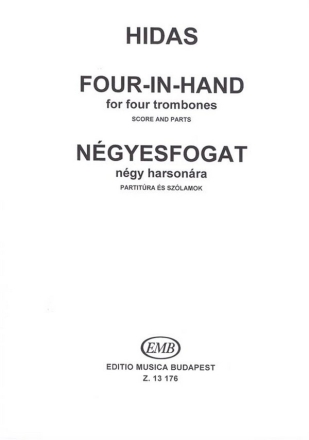 Hidas Frigyes Four-in-Hand for four trombones More Trombones