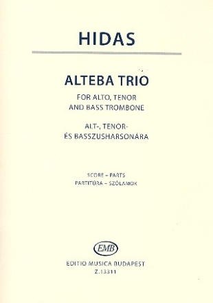 Alteba Trio for 3 trombones (ATB) score and parts