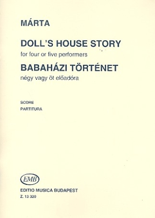 Doll's House Story for percussion ensemble (4-5 players) score