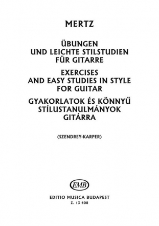 bungen und leichte Stilstudien fr Gitarre