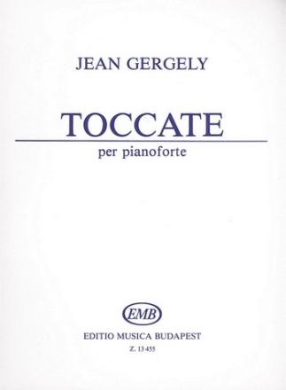 Gergely, Jean Toccate  Piano