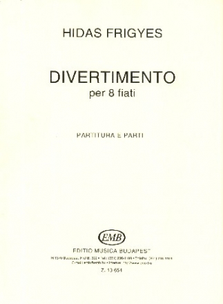 Divertimento per 8 fiati partitura e parti