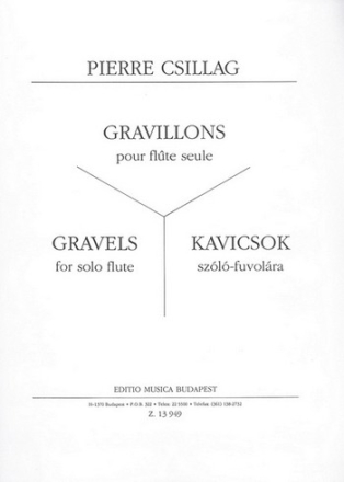 Csillag, Pierre Gravels  Flute