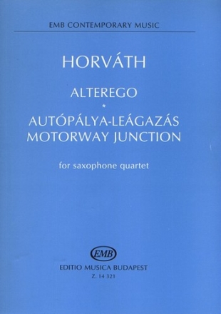 Horvth Balzs Alterego, Motorway Junction for saxophone quartet  More Saxophons