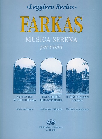 Musica serena per archi partitura e parti