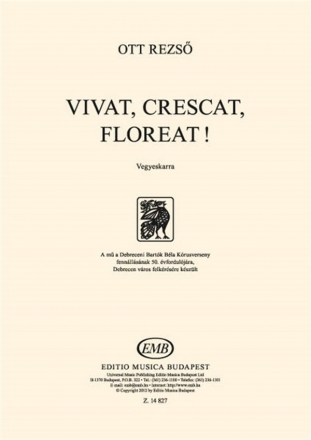 Rezso Ott Vivat, crescat, floreat! Mixed Voices (Stimme)