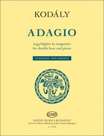 Adagio for double bass and piano new edition (en/ung)