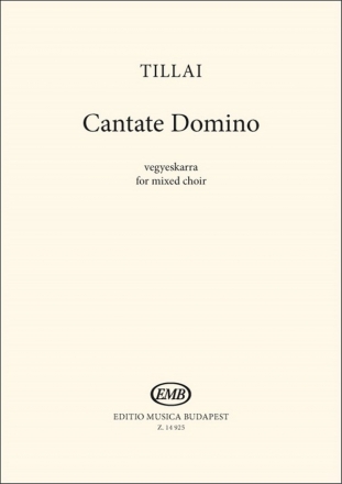 Aurl Tillai Cantate Domino SATB (Stimme)