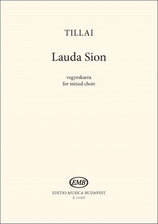 Aurl Tillai Lauda Sion SATB (Stimme)