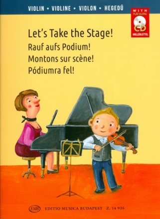 Let's take the Stage (+CD) fr Violine und Klavier