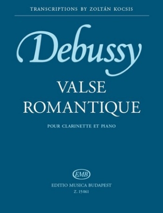 Valse romantique pour clarinette et piano