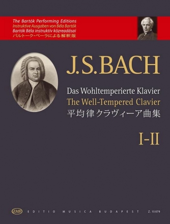 Das wohltemperierte Klavier Band 1-2 fr Klavier Text dt/en/ung/jap