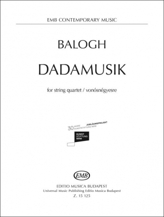 Dadamusik for string quartet score and parts