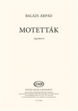 Motettak. SATB