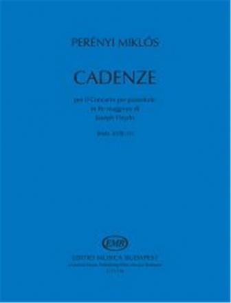 Cadenze per il concerto per pianoforte di J. Haydn per pianoforte