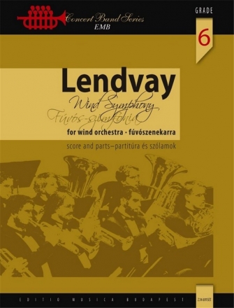 Lendvay Kamill Wind Symphony for wind orchestra Concert Band