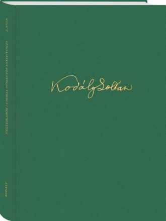 Zoltn Kodly - Choral Works For Mixed Voices for Mixed Voices hardcover