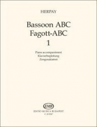 Z20092P  Bassoon ABC 1 (+Online-Audio) fr Fagott Klavierbegleitung