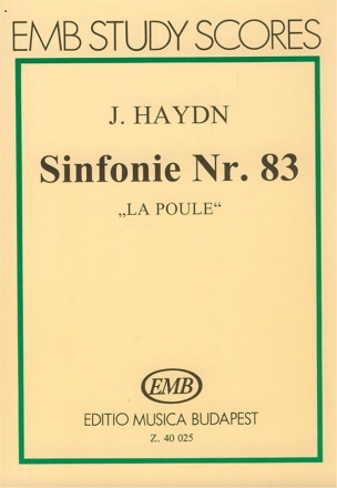 Haydn, Joseph Symphony No. 83 in G minor La Poule'' Symphonic Works