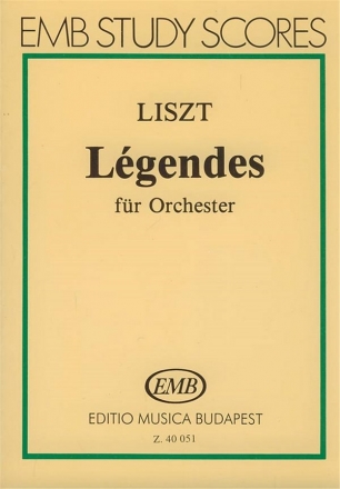 Liszt Ferenc Lgendes for orchestra Symphonic Works