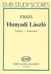 Hunyadi Lszl Overtre fr Orchester Studienpartitur