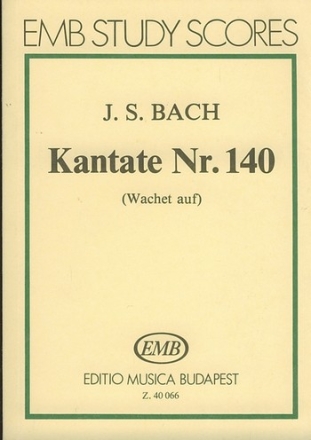 Cantata No. 140 (Wachet auf) Oratorios (Chorus and orchestra)