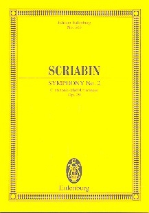 Sinfonie c-Moll Nr.2 op.29 fr Orchester Studienpartitur