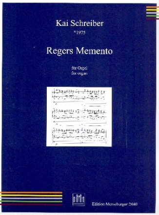 Regers Memento op.13 fr Orgel