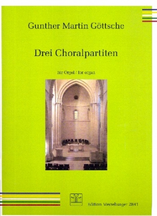 3 Choralpartiten fr Orgel