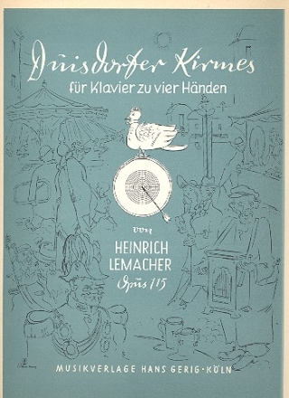 Duisdorfer Kirmes op.115 fr Klavier zu 4 Hnden