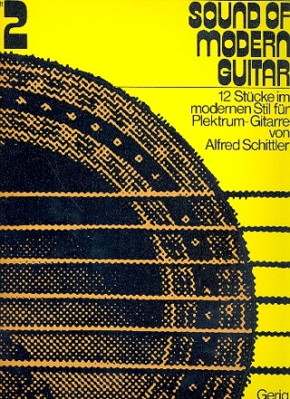 Sound of Modern Guitar Band 2 12 Stcke im modernen Stil fr Plektrum-Gitarre