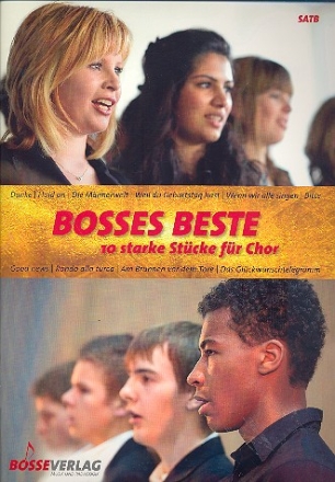 Bosses Beste fr gem Chor (z.T. mit Instrumenten) Partitur