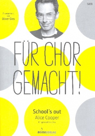 School's out fr gem Chor a cappella Partitur