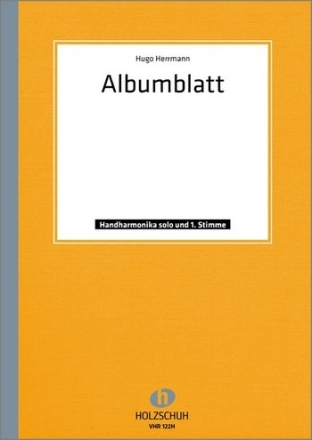 Albumblatt fr diatonische Handharmonika 1. und 2. Stimme