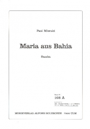 Maria aus Bahia fr Akkordeon (mit 2. Stimme)