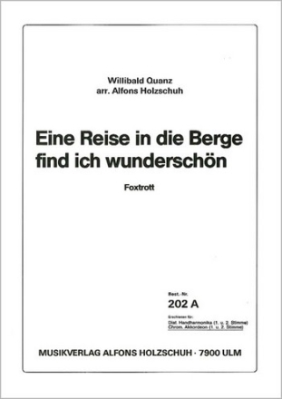 Quanz, W. Eine Reise in die Berge Akkordeon