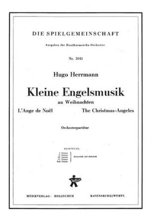 Herrmann, Hugo Kleine Engelsmusik Akkordeonorchester Partitur