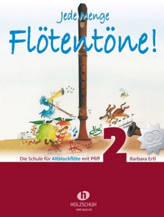 Jede Menge Fltentne Band 2 (+2 CD's) fr Altblockflte