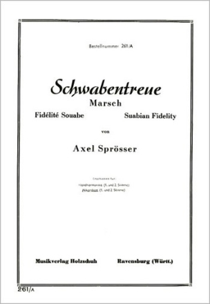 Sproesser, A. Schwabentreue Akkordeon