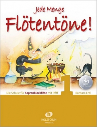 Jede Menge Fltentne! Band 1 (+Online Audio) fr Sopranblockflte